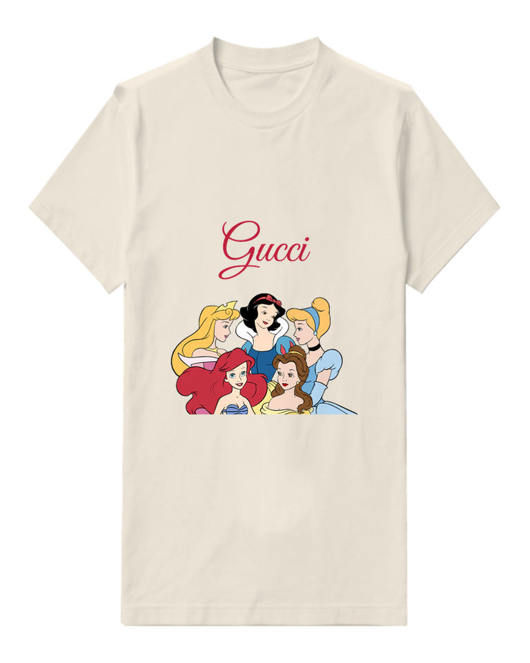 Ivory Belle Cinderella Aurora Snow White Graphic T-Shirt - front product view