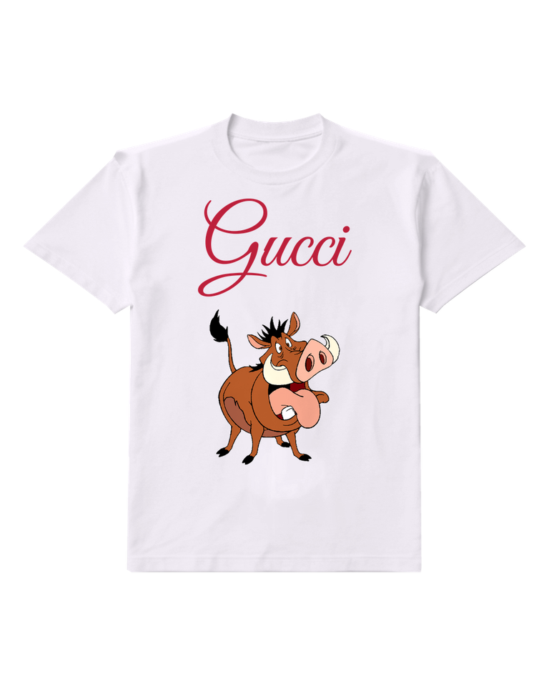 White Warthog Little Companion Graphic T-Shirt - front product view