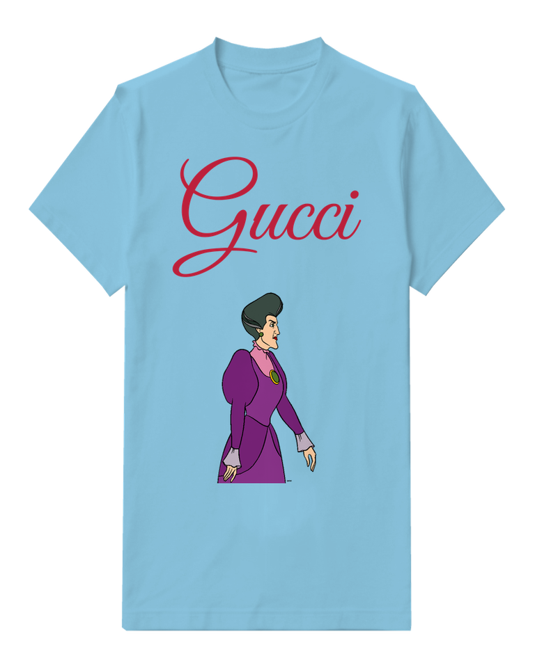 Sky Blue Woman Purple Tailored Outfit Graphic T-Shirt - front product view
