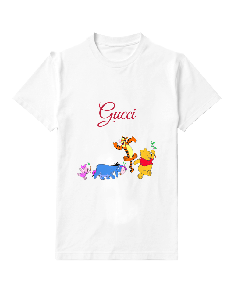 White Tiger Leaps Joyfully Above Others Graphic T-Shirt - front product view